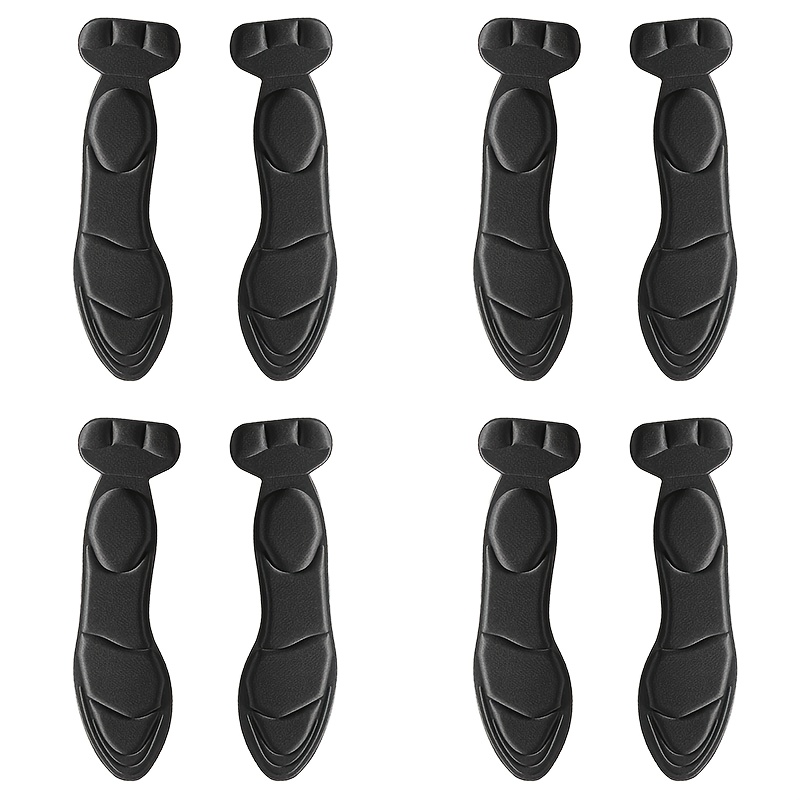 Image of 4pairs/8pairs Memory Foam Insoles Women High-heel Shoes Insoles Anti-slip Insole Breathable Heel Protection
