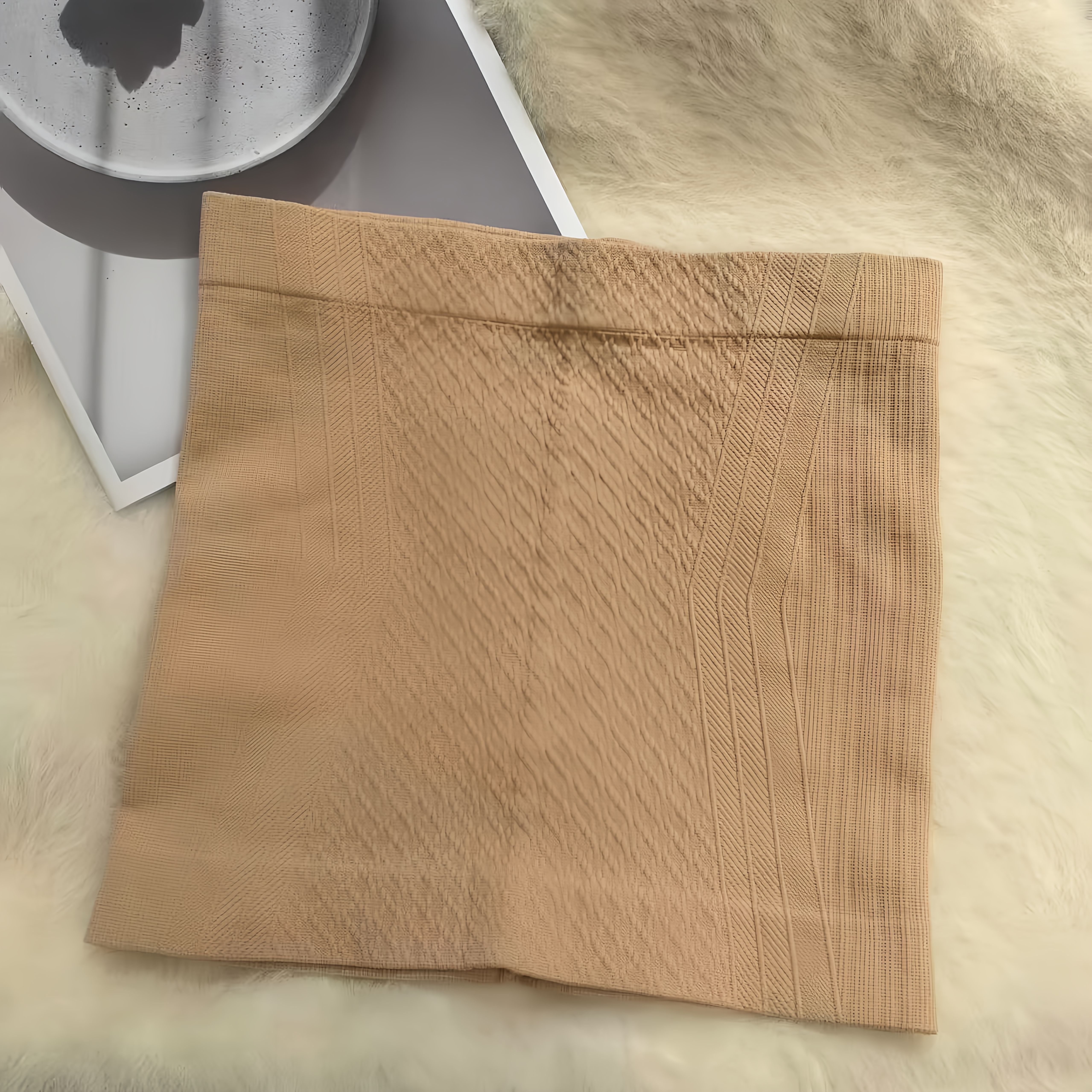 TEMU 【新商品】ウエスト＆腹部引き締めベルト、暖かく温度を固定して腹部を保護、高い弾性と通気性のボディウエストベルト、多機能でストも可能、産後リカバリー、ウエストと背中の保護