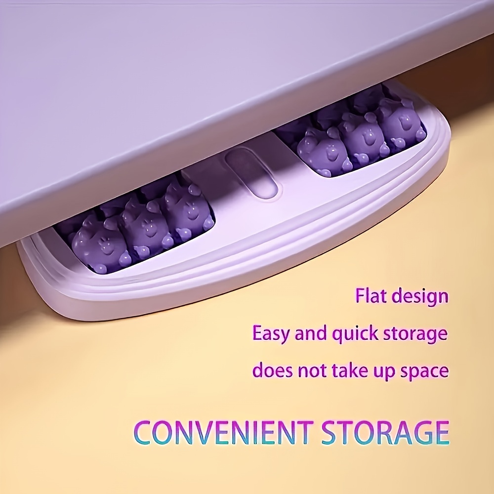  roller massager for acupressure bottoming durable plastic non slip feet tool for home use massager modern aesthetic Product details 1