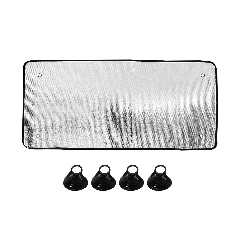 Image of Rv Car Window Sunshade & Blackout Curtain Suitable For Motorhomes, Campers, Vehicles - Rectangular Heat Insulation Glare Cover, Shield, Install For The, 41x64cm
