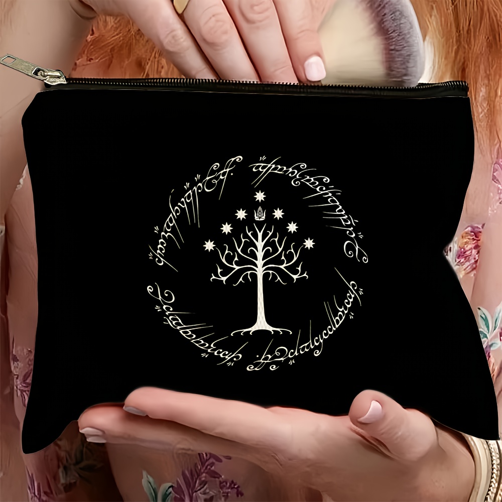 TEMU 1pc, Clutch Bag, , Authorized, The Movie Comic Picture Themed Women's Handbag, Reusable, Multi-functional, For Storing Small Items, Change,
