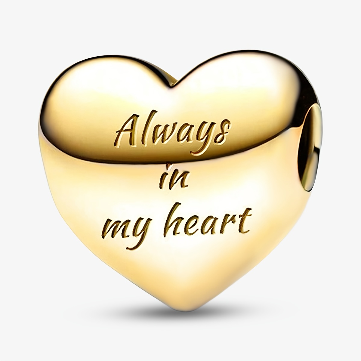 E-shop 1 Stück Herz-Anhänger DIY Perle, 925 Silberbeschichtete Kugel für Armband, Schmuckherstellung Zubehör Geburtstag Valentinstag Muttertagsgeschenk