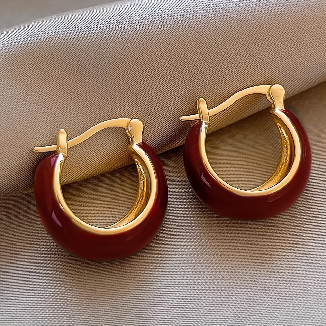 1 Pair Of French Luxury, Simple Yet Sophisticated Fashion Temperament, Niche And Women's Ear Rings