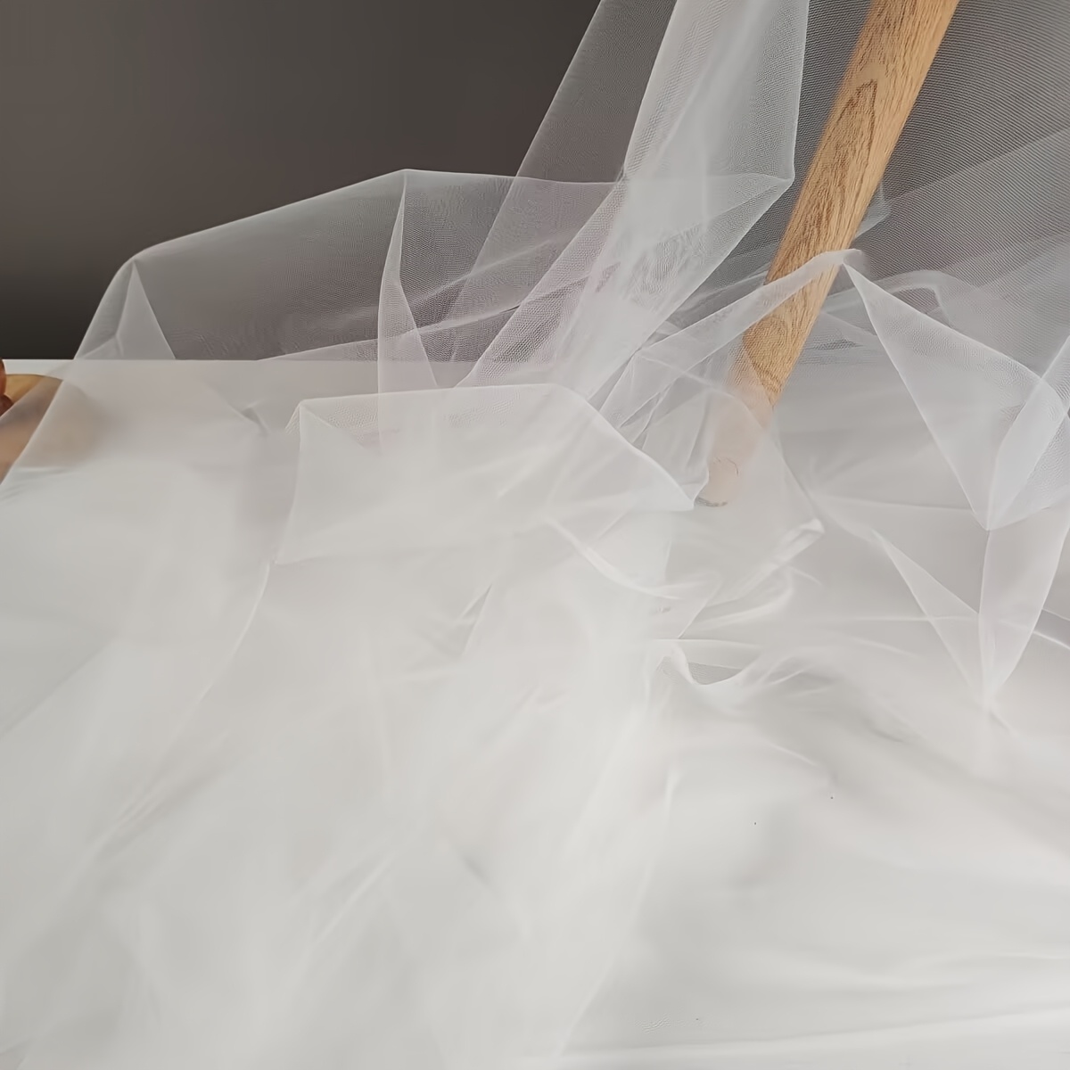 All-Season Carriage Mosquito Net - White Polyester Blend, Universal Anti-Mosquito Net for Strollers and Car Seats, Large Encrypted Mesh for Young Children, Stroller Accessory | Modern Stroller | Durable Stroller