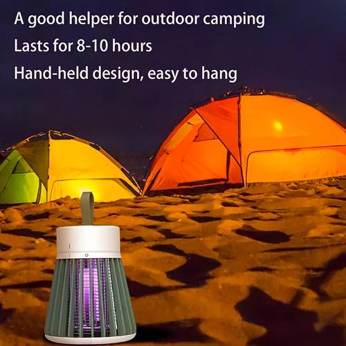 bug zapper mosquito zapper fly trap mosquito killer lamp usb electric led mute bed bug killer indoor for mosquito insect moth with a small brush