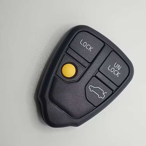 Replacement Key Fob Case/Shell For VOLVO S40 V40 – 2 Button Remote (Black)