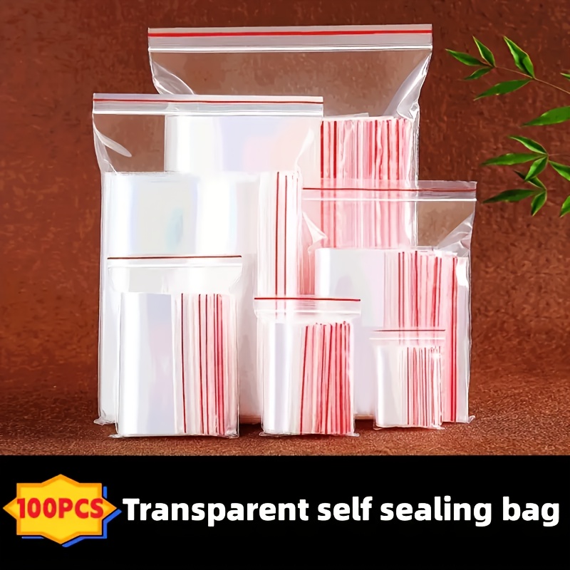 Bustine Richiudibili Con Zip - 100 Pezzi 12x18 Cm | Per Alimenti, Organizzazione E Imballaggio - Foto 2