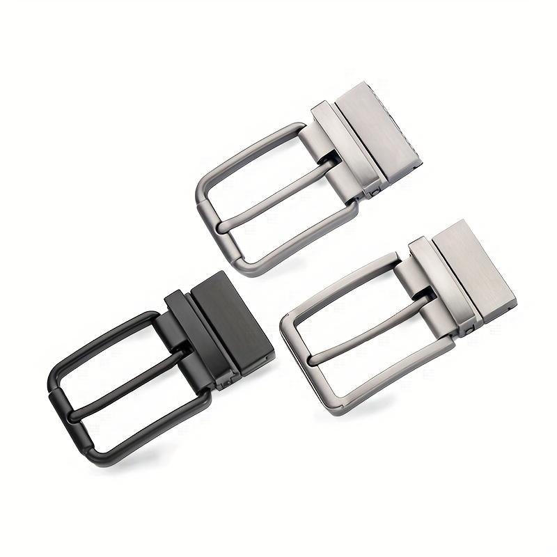 Men's Metal Buckle Belt Double Sided Use
