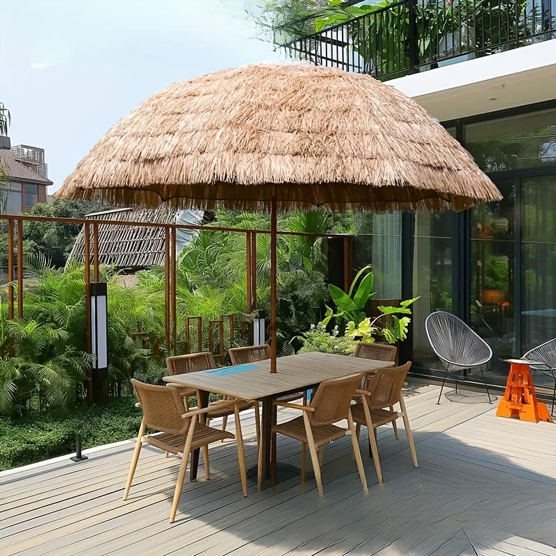 8x11 rectangular patio umbrella 8 x 11-Ft Rectangle Patio Umbrella with Red Orange Terracotta Canopy Shade