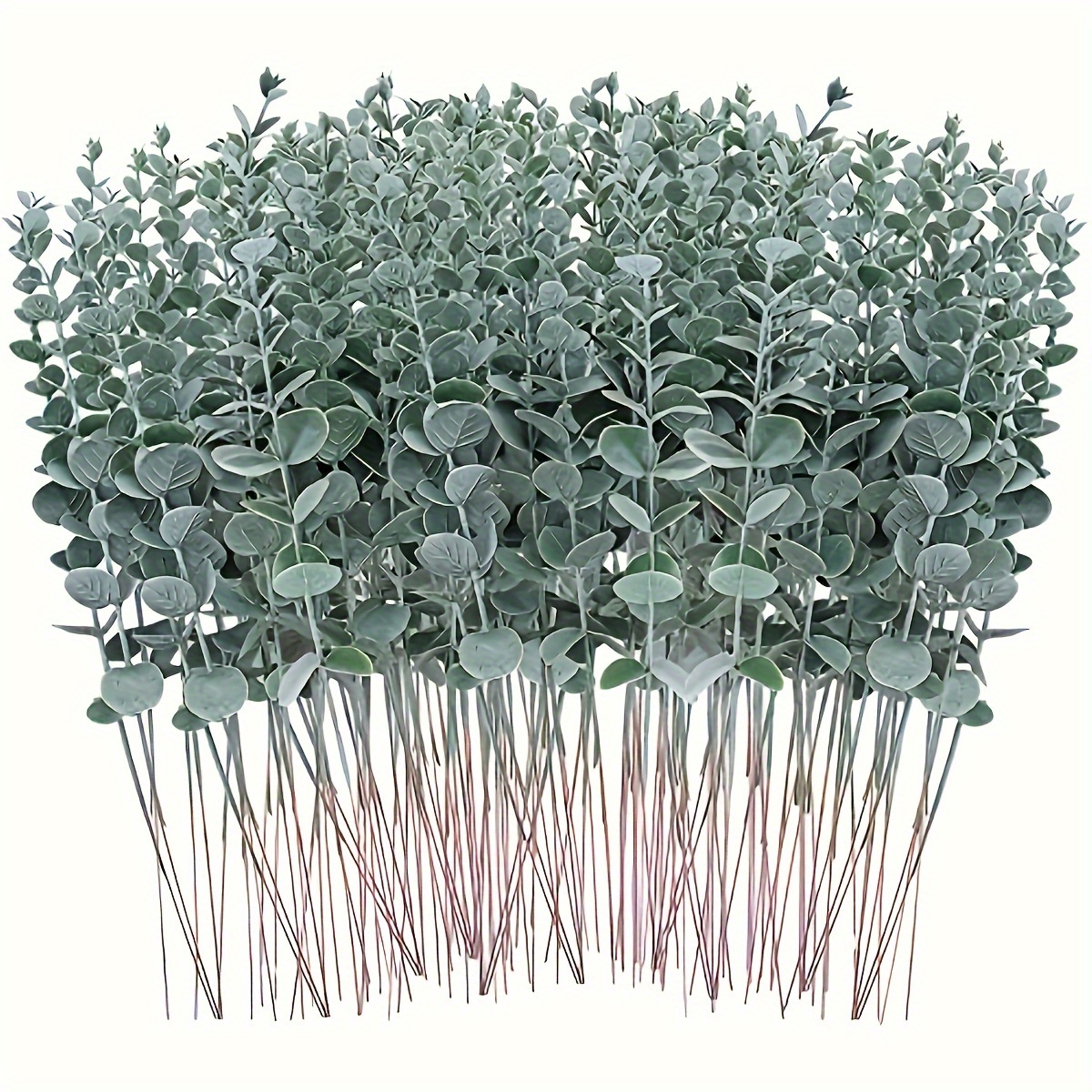 

12-48pcs Artificial Eucalyptus Stems, Green Eucalyptus Stems Eucalyptus Leaves Eucalyptus Fake Eucalyptus For Vase Wedding Bouquethome