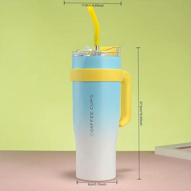 40oz insulated mug 304 steel and lid car cup details 4