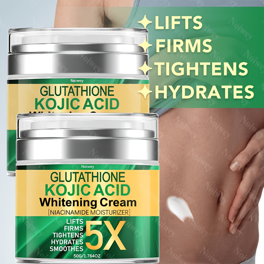 set 2 glutathione kojic acid creams firming face cream