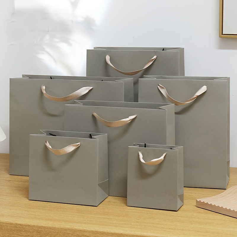 TEMU Elegant High-end Gift Bag Shopping Bag Clothing Packaging Bag Occasion Gift Bag 10pcs