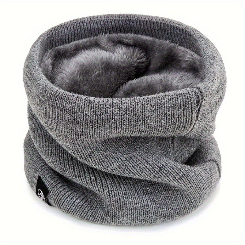 Warm Winter Scarf Unisex Polyester Fleece Scarf Multi Color Cold Weather  Neck Scarves For Men Women