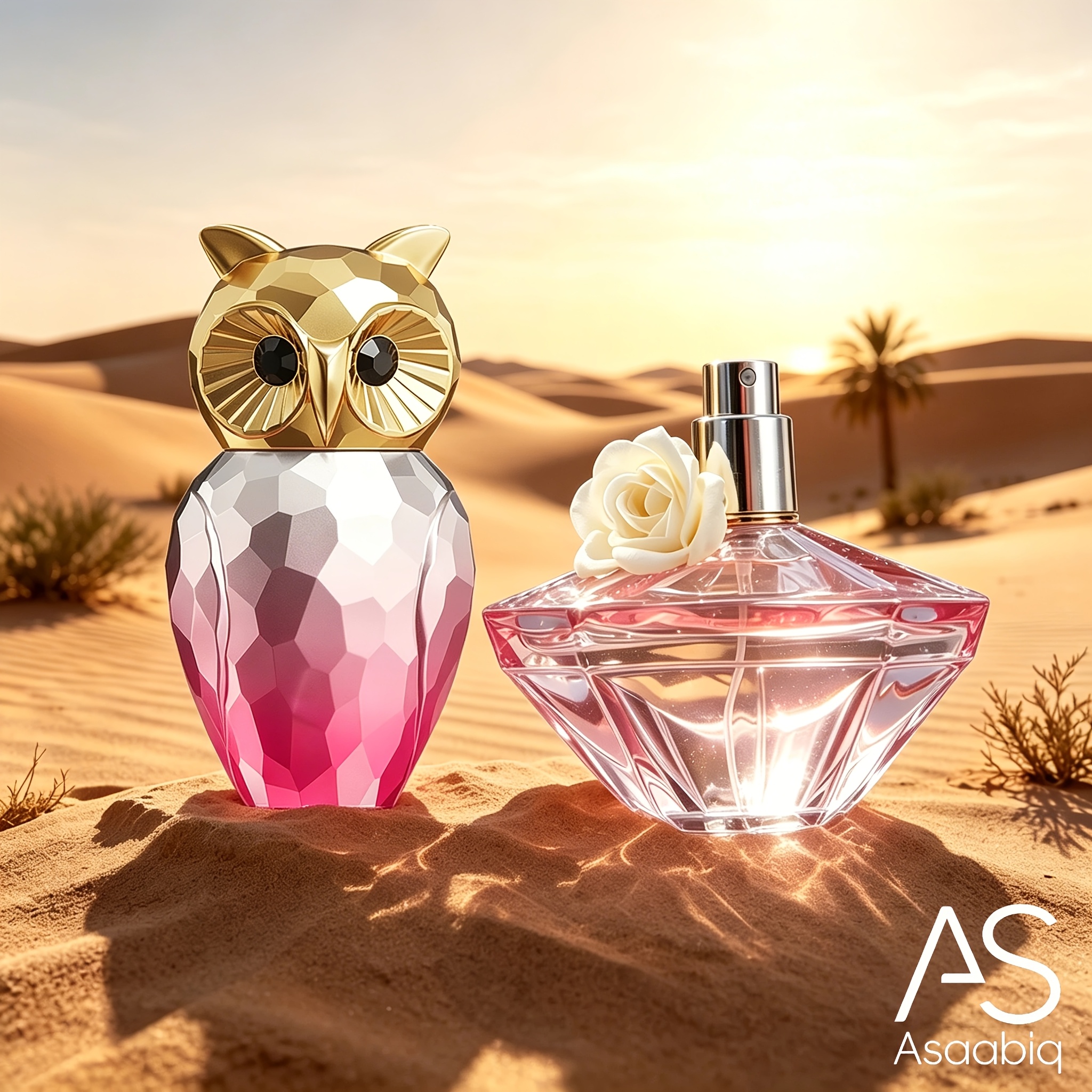 2pcs Perfume Combo | Asaabiq Bloom In Eden White Floral Scent, Deold Aldehyde Floral Scent, Long Lasting, Perfect For Daily And Gifting