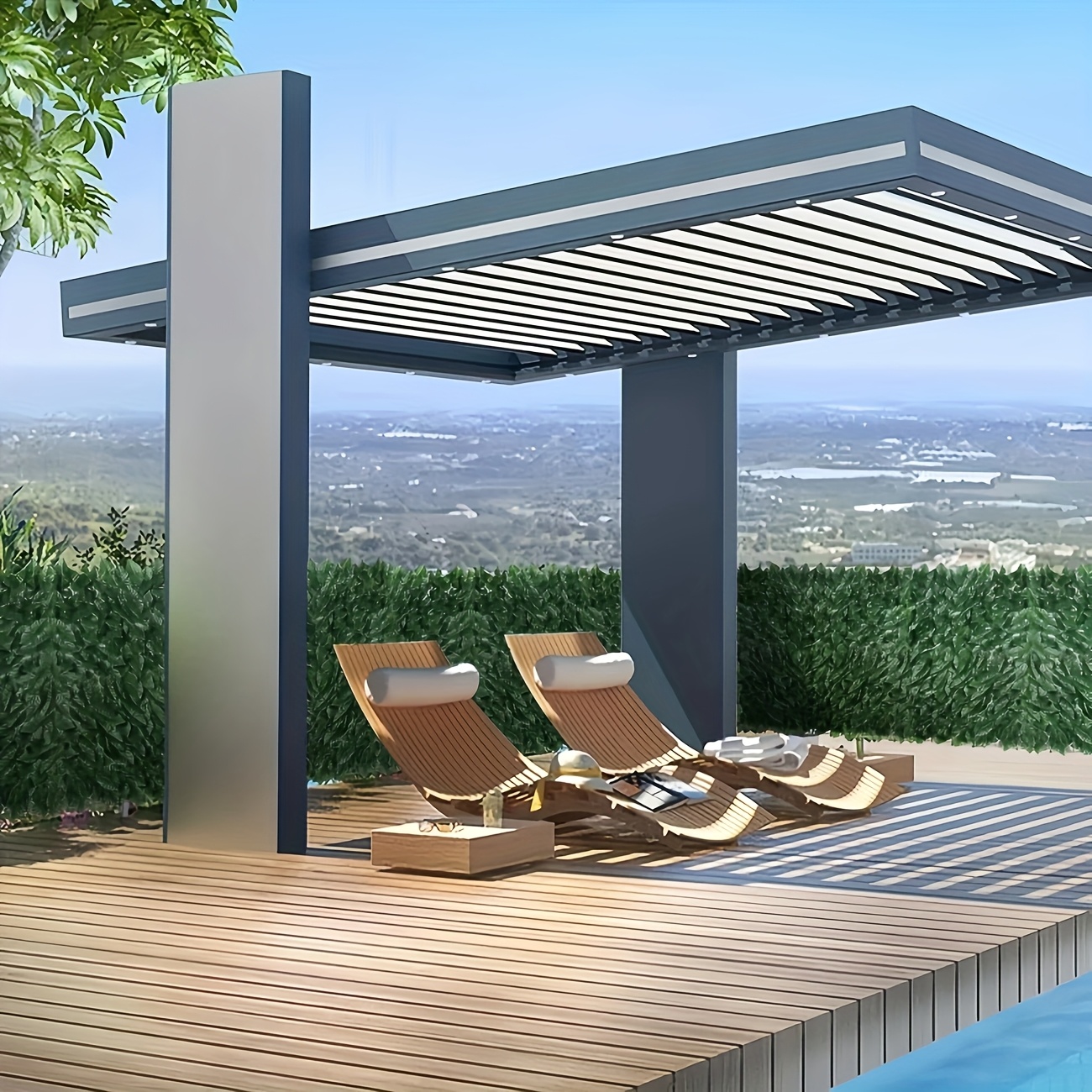 [UV-Resistant Fence] 6 Rolls Expandable Outdoor Artificial Vine Privacy Fence Panels | Durable Plastic, UV-Resistant, Easy to Hang, 236.2 Inches X 19.7 Inches, Natural Appearance, Perfect for Patios, Gardens, Balconies, Backyards, Thanksgiving, and Other Garden Privacy Solutions