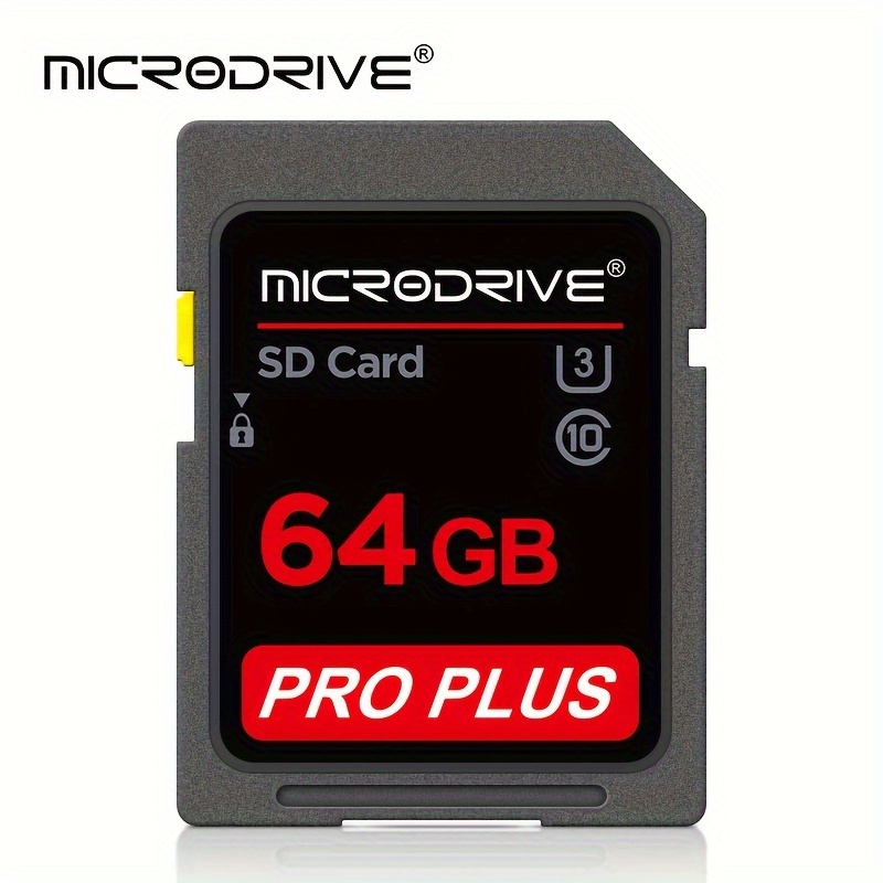 Image of Microdrive Brand Sd Card U3 Class 10 Sd Card 16gb 32gb 64gb 128gb 256gb High Speed Flash Sd Cards For Camera