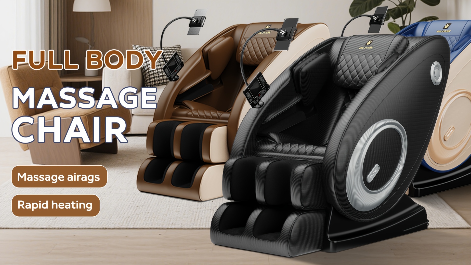massage chair zero gravity full body with heating and wireless speaker Product details 0