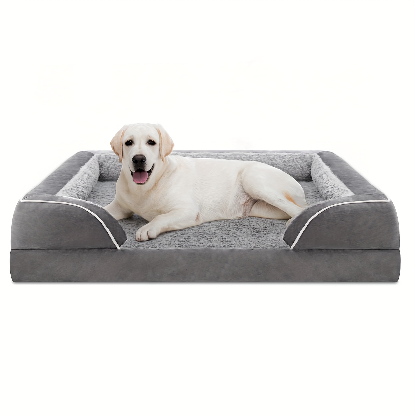 Orthopedic Memory Foam Dog Bed for Large Breeds