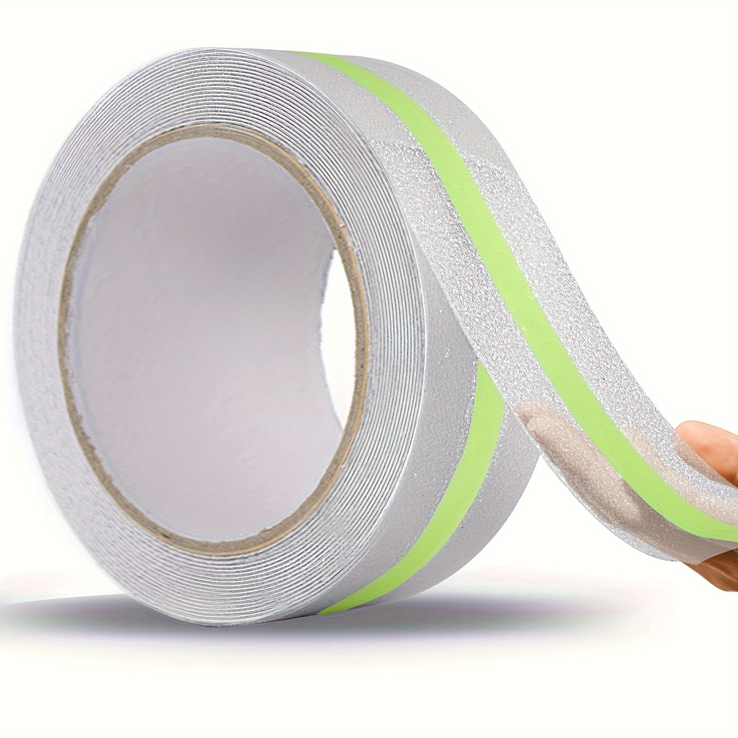 

1pc Anti Slip Tape Glow In Dark Tape 2inch X 16.4ft Tape For Stairs Outdoor/indoor, Waterproof Non For Stair Non Slip High Traction Friction Adhesive