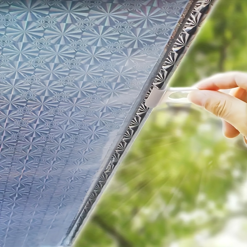 

49.2in*19.68in Car Retractable Windshield Sunshade With Suction Cup - Keep Your Car Cool & Protection Windshield - 1pc