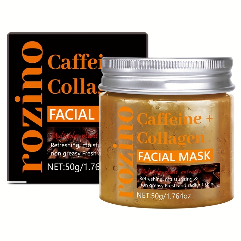 50g Collagen Day And Night Mask, Refreshing The Skin, Moisturizing And Hydrating, Making The Skin Fully Hydrated. This Jelly-like Mask, Rich In Collagen, Vitamin C, Jojob
