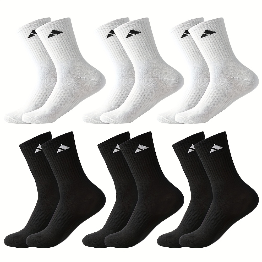 12-piezas-6-pares-colores-surtidos-calcetines-hasta-la-pantorrilla-con-etiquetas