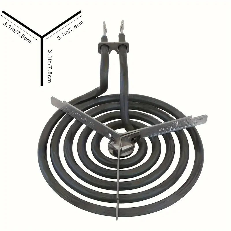 8 inch electric stove burner coil element universal replacement for home kitchen ranges and ovens metal heating coil surface   pack Product details 2