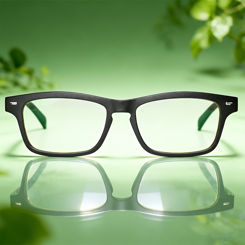 TEMU Ai Smart Glasses With Intelligent Translation, Music , And Call Answering. Features Dual Speakers And Stereo Surround Sound For High-definition