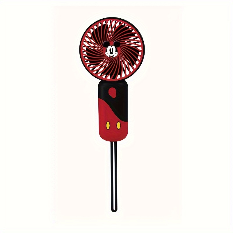 1Pc Compact Usb-Rechargeable Minimalist Wall Mounted Mini Fan With Three Adjustable Suitable For Multifunctional Portable Handheld For And Outdoor Exploration - Jewelry & Accessories