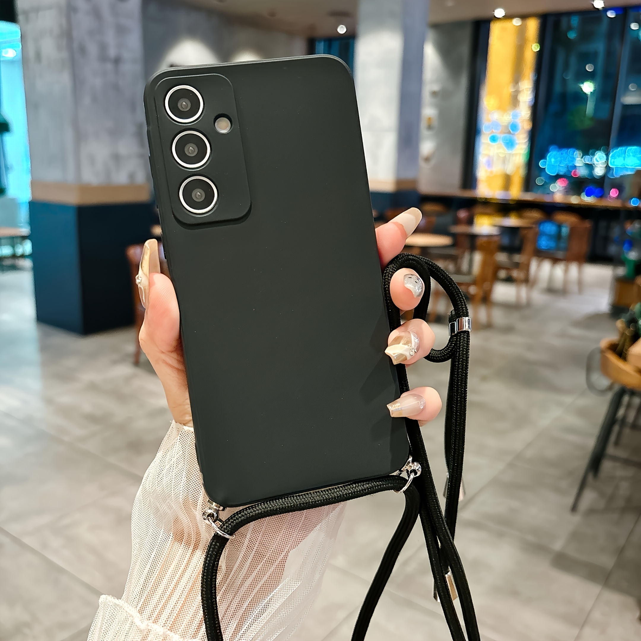 TEMU Phone Case - Hot Selling Metal Frosted Phone Case, Suitable For Galaxy A55 A56 A54 A53 A36 A35 A34 A33 A32 A26 A16 A05 A05s A15 A06 A07 A17 And