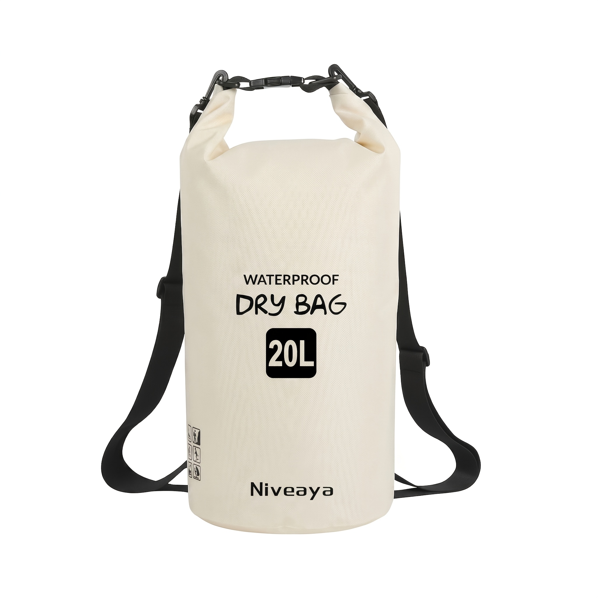 TEMU Bolsas impermeables Nivea de calidad 1.32Gal/2.64Gal/3.96Gal/5.28Gal/7.92Gal - Adecuadas para natación, lluvia y nieve | Bolsas duraderas para