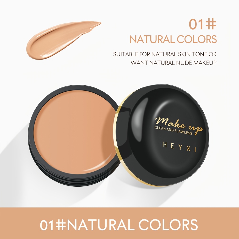 Full-coverage Concealer, Tattoo Concealer For Mature Skin - Suitable For Natural Makeup Covering Dark Circles, Spots, Marks, And Nasolabial Folds, With A Long-lasting