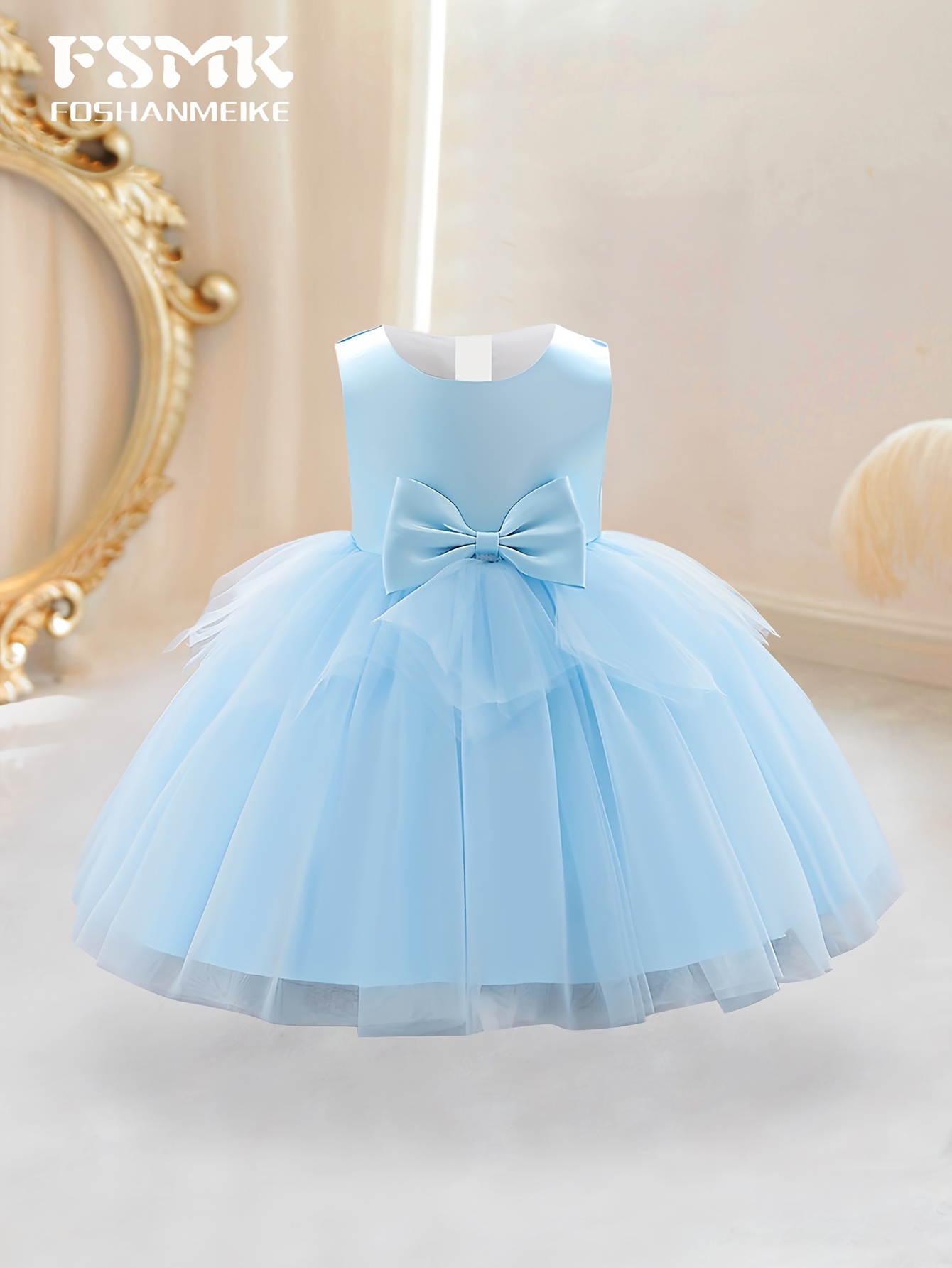 Party Dress Kids Girl - Temu Canada