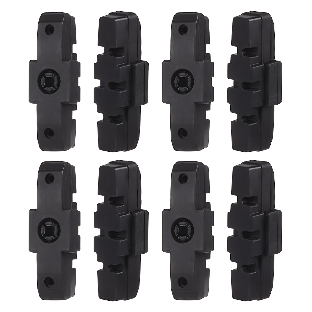 8pcs Black Low-noise Brake Pads