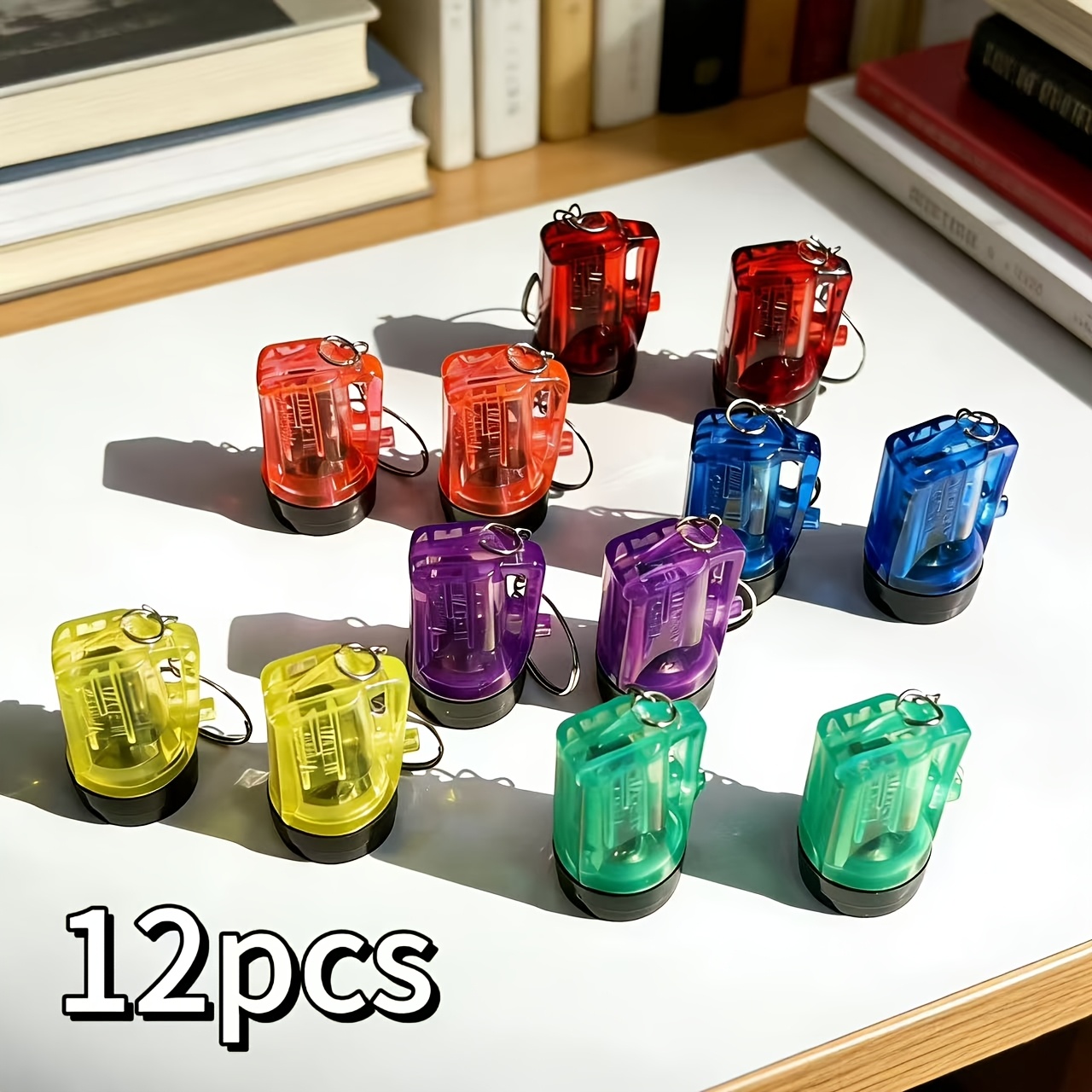 Image of Mini Handheld Button Battery Small Flashlight Keychain, Button Battery Powered (battery Included) Convenient For Handheld Use And Key Chain, For Gifting During Holidays