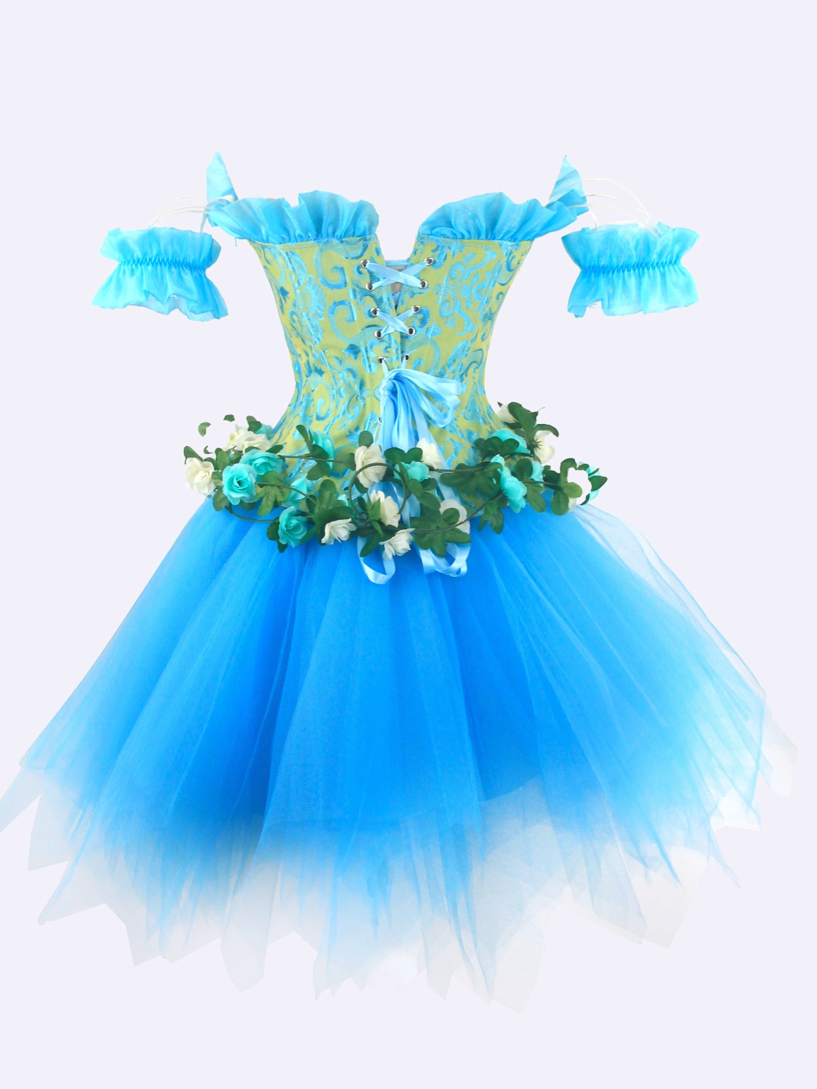 sachin and babi light blue dress How-to Water Nymph /Fairy Costume Halloween DIY
