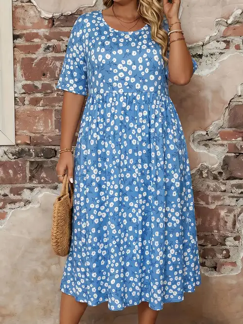 blue plus size winter dress Royal Blue Plus Size Dresses Long Sleeves Winter