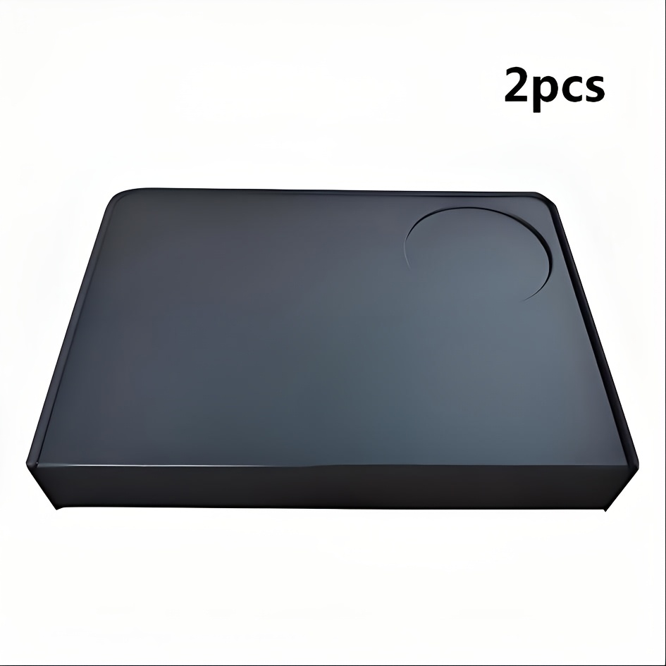 TEMU 2pcs Set - Home Table Silicone Mat, Coffee Press , Counter Anti-slip Silicone Mat, Suitable For Scenes Like Kitchen, Bathroom, Living Room,