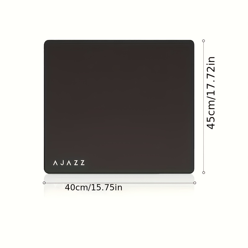 Ajazz Mp02 Anti-slip Gaming Office Mouse Pad, Compatible With Computer Laptops, Precision Lock Edge Thickened Design, High-density , Non-slip Rubber Base, Computer Desktop Accessories