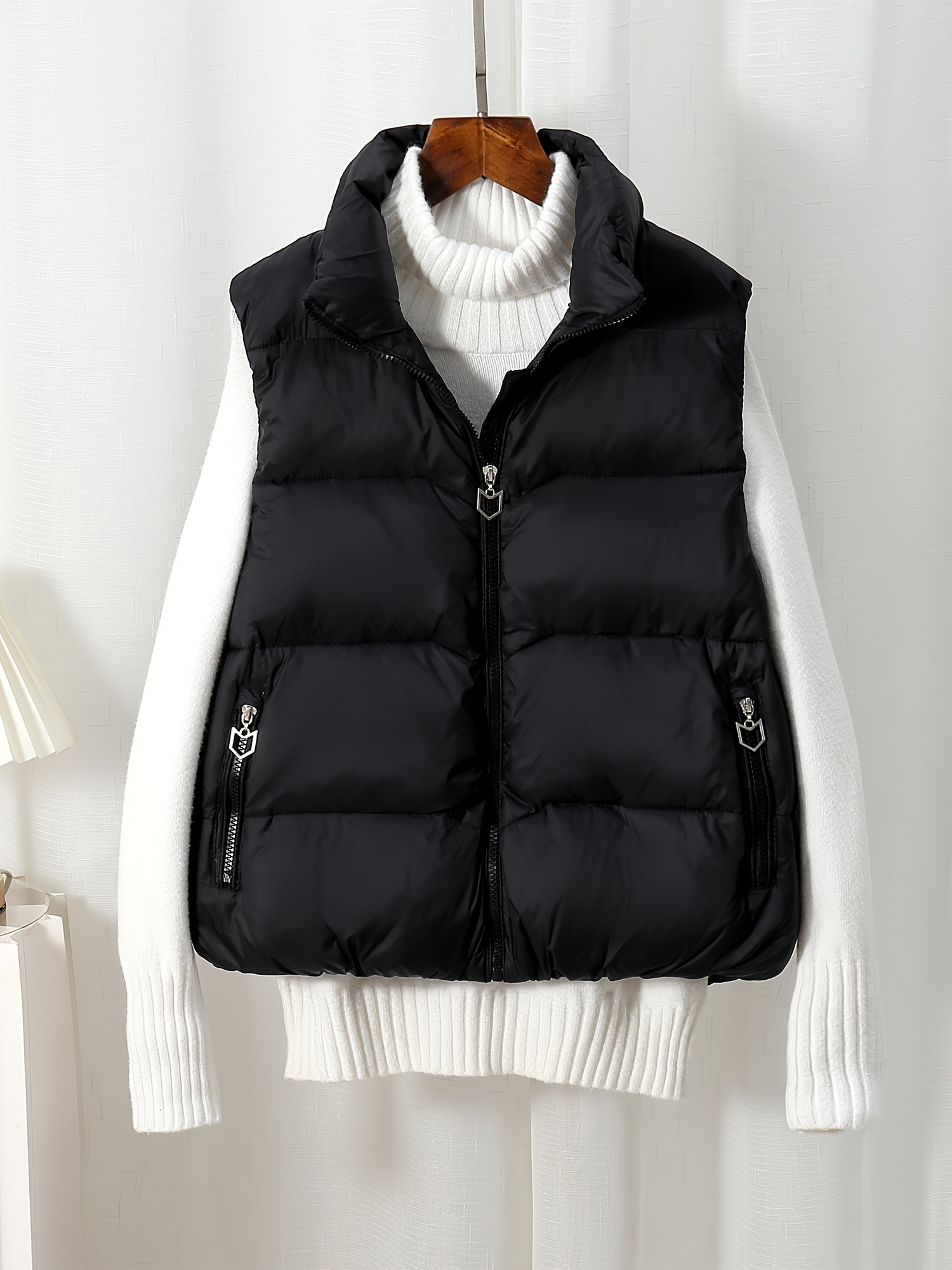 item picture autumn winter womens vest thick warm outerwear vest