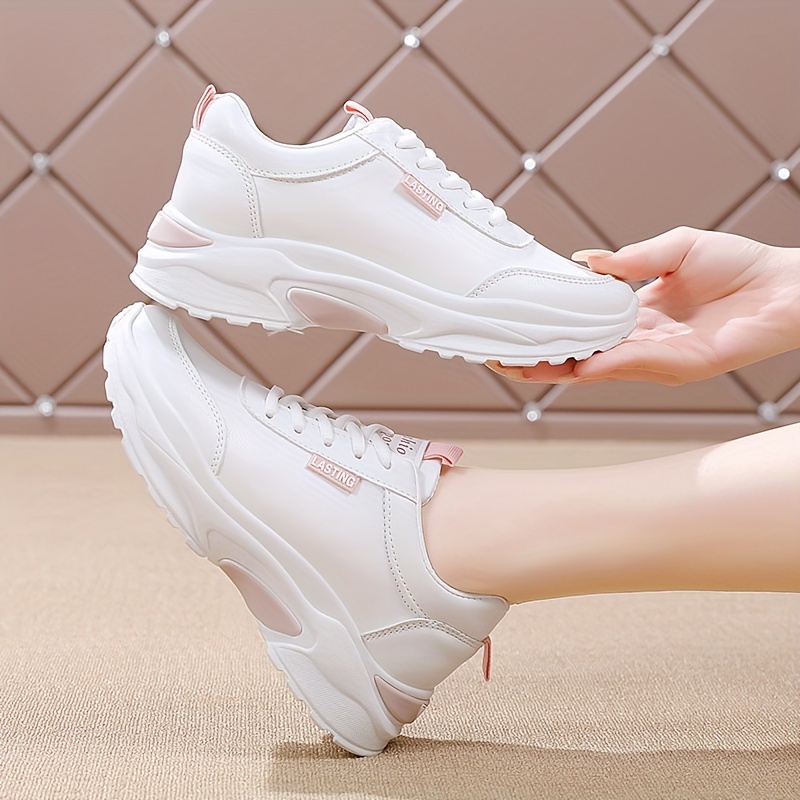 Sneakers Chaussure A Bas Prix Hommes Semelle Epaisse Bas Sneakers