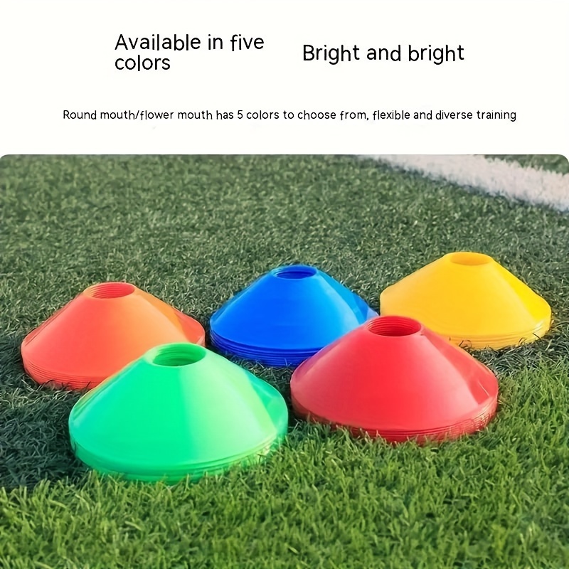 

6/10/20pcs Agility Training Set - Disc Cones, Perfect For Football, Soccer, And Sports Field Training