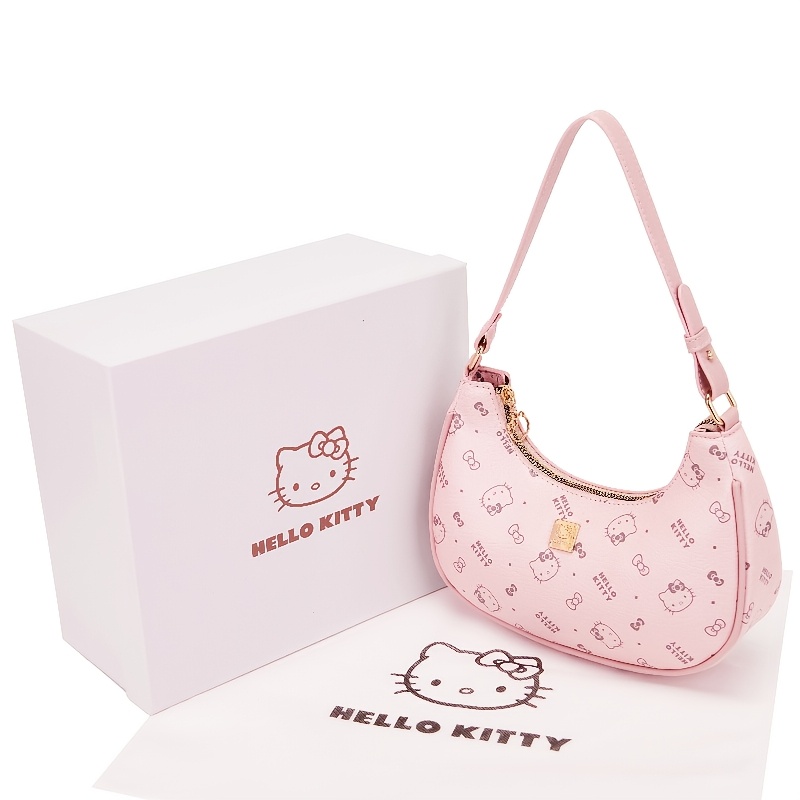 

1pc Sanrio Hello Kitty Leather Cartoon Tote Bag - Large Capacity Shoulder Bag For Women, Ideal For Daily , Shopping, Weddings, Birthdays, Bachelor Parties, Bar/bat Mitzvahs, Holidays