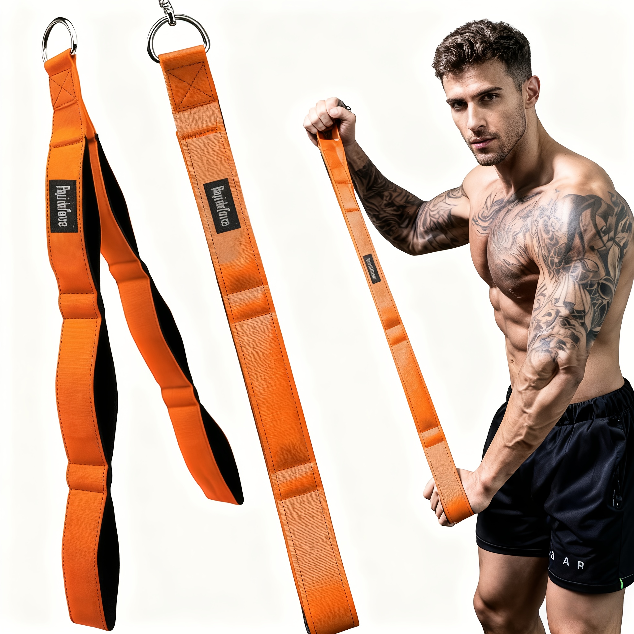 TEMU Triceps Rope, Range Of Motion, Triceps Pull Cable, Trainer, Professional Gymnastics Facial