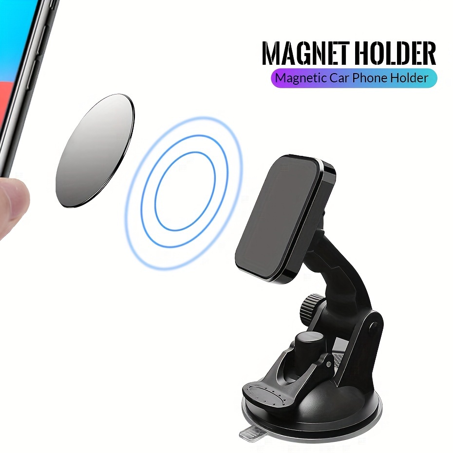 phone holder magnetic car phone holder universal car bracket for all phone magnet car mount dashboard mobile phone bracket 360 degree rotatable