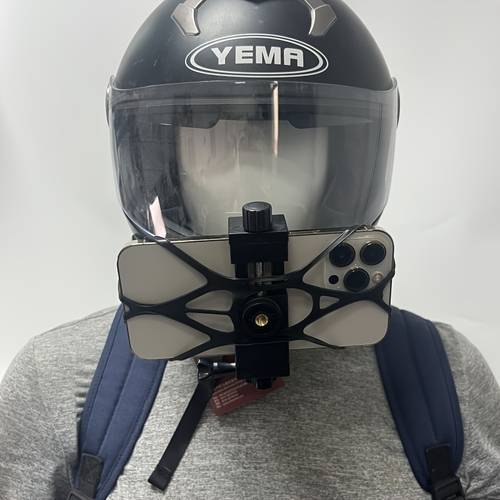 imagen del artículo soporte y ajustable para de motocicleta - material de pp, abrazadera para smartphone y cámara, ideal para scooters y motocicletas y para | montaje para
