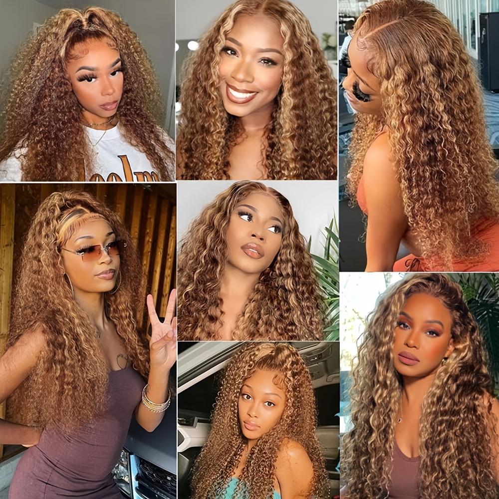 HD Lace Front Wig Human Hair Deep Wave 360 Glueless Full Head Amazon.com : Real SKINLIKE HD 360 Lace Front Wigs Human Hair  main image 4