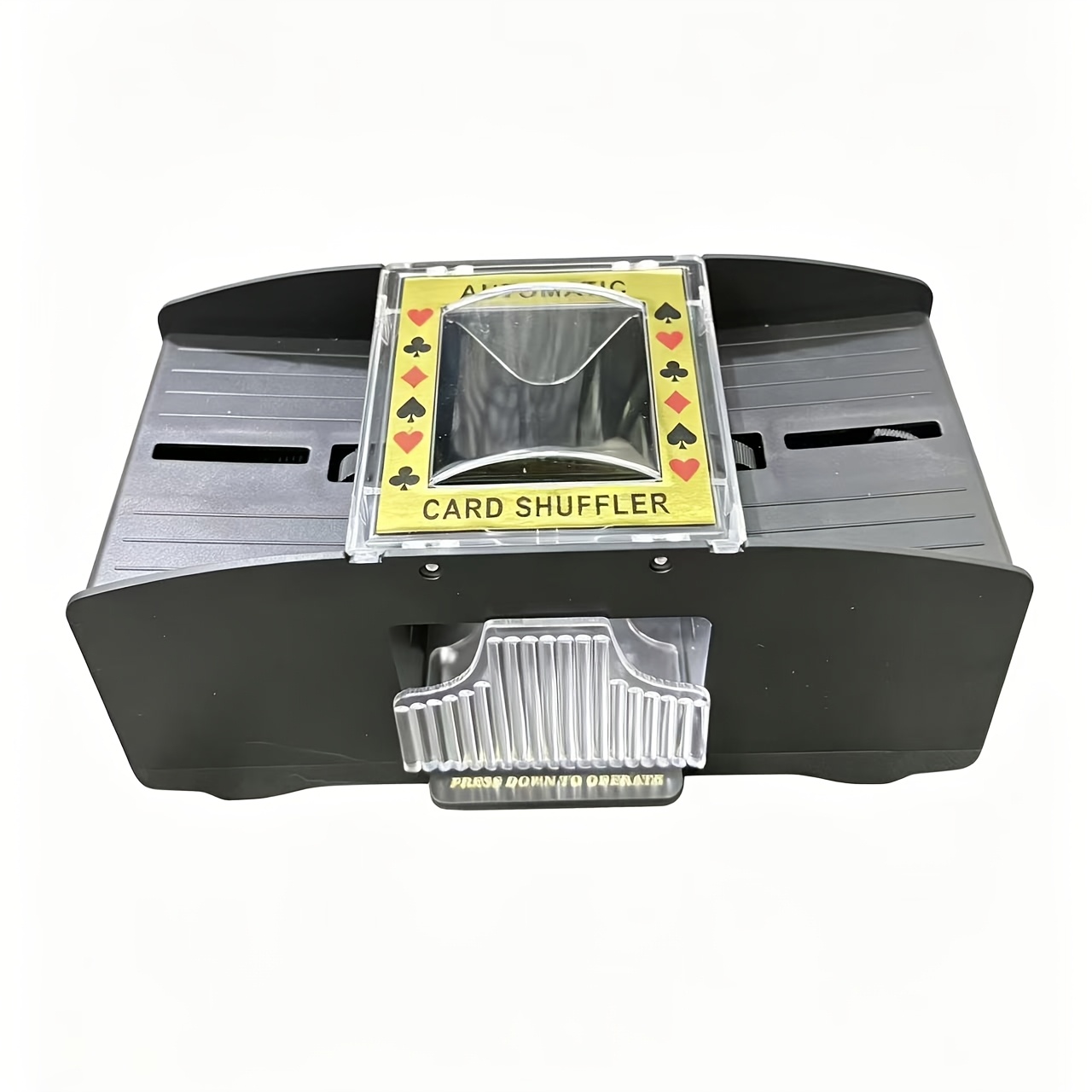 Automatic Poker Shuffler Machine - Battery-driven Electric Deck Shuffler, Durable With Multiple Compartments For Efficient Card Shuffling, Perfect For Casual Gatherings And , Card Shuffler