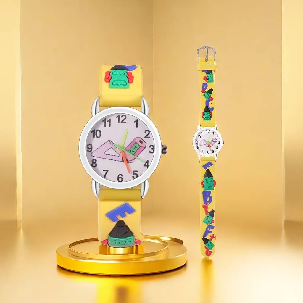 腕時計 レディース セット 2 個の女性の黄色のひまわり バンドファッショナブルなカジュアルなラウンドダイヤルクォーツ時計 u0026 - レディース腕時計